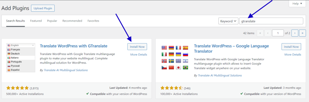 how to integrate gtranslate plugin with wordpress website min gtranslate plugin install and active