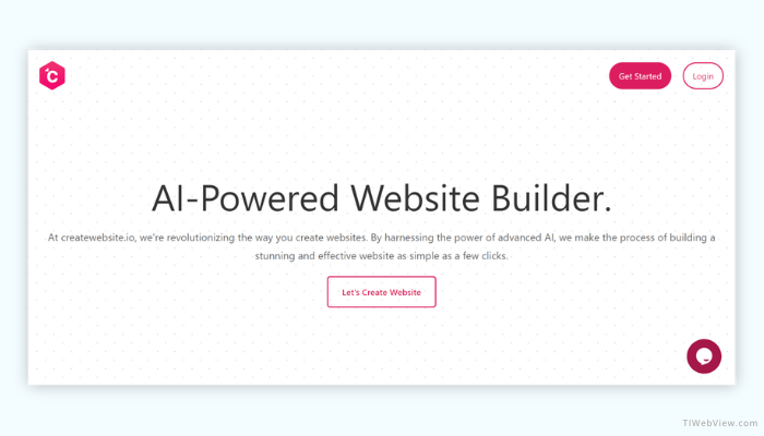 createwebsite ai website builder