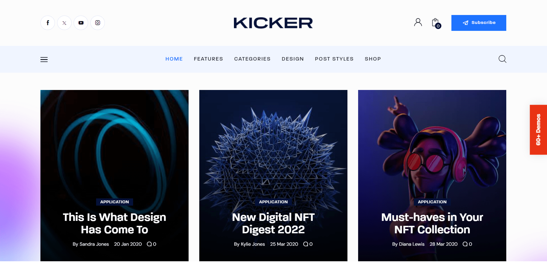 Kicker - Blog Magazine Theme