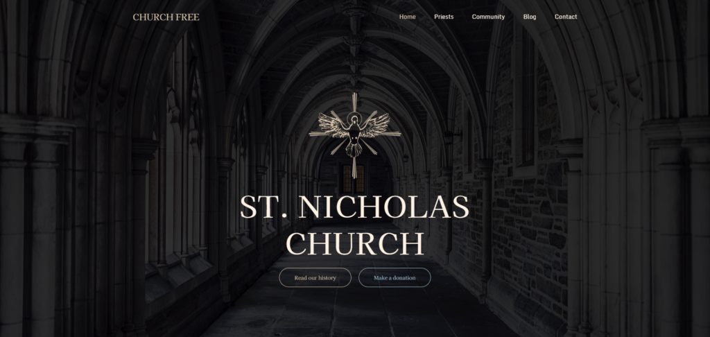 Kubio wordpress theme Top 5 best WordPress themes for church tiwebview Kubio theme for church websites