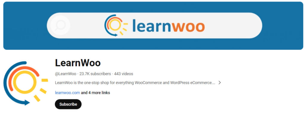 LearnWoo top 20 YouTube Channels to Learn WordPress tiwebview LearnWoo, a YouTube channel for learning WordPress