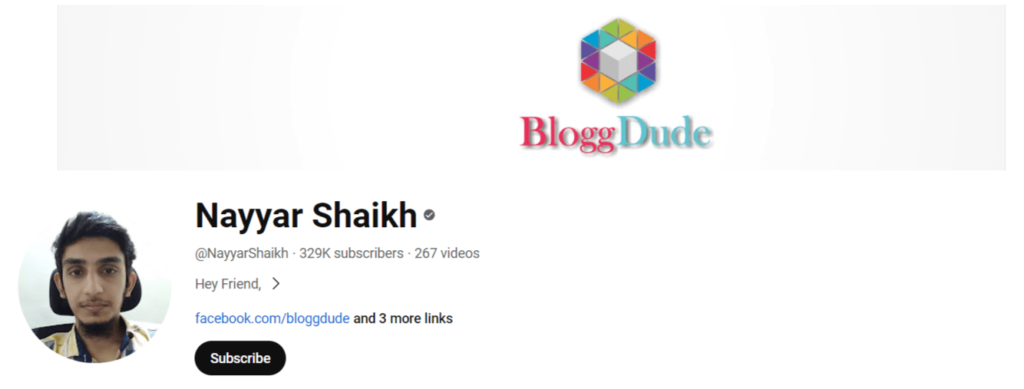 Nayyar Shaikh top 20 YouTube Channels to Learn WordPress tiwebview Nayyar Shaikh, a YouTube channel for learning WordPress