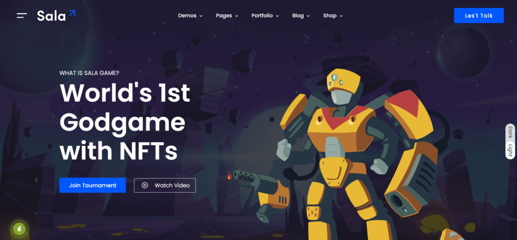 Sala - Startup & SaaS WordPress Theme