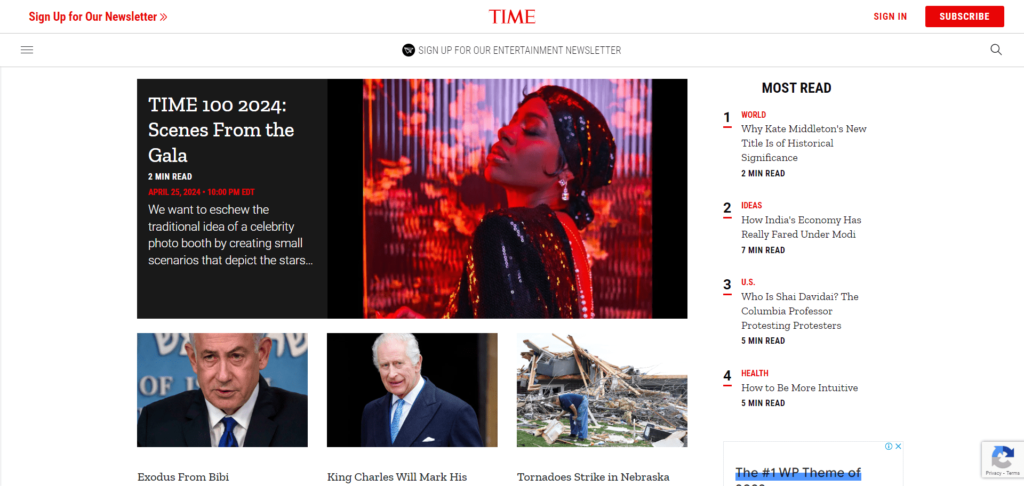 TIme Magazine wordpress website design tiwebview min TIME Magazine website built on WordPress