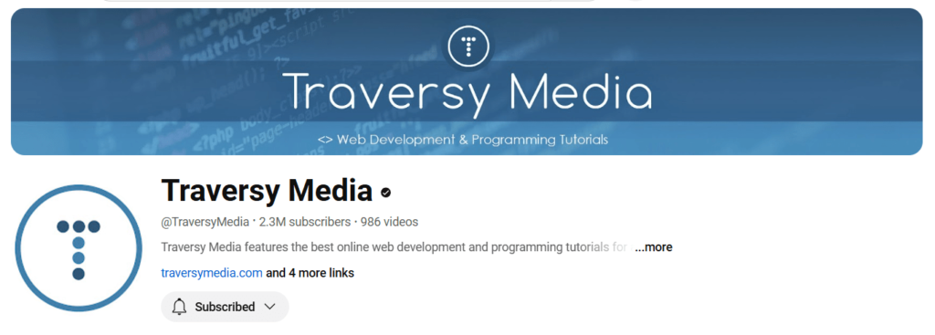 Traversy Media min Traversy Media