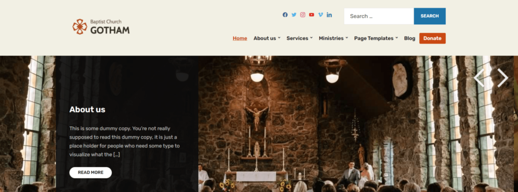 faith Top 5 best WordPress themes for church tiwebview Faith theme for church websites