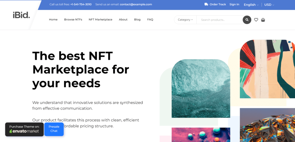 iBid multi vendor auctions WooCommerce theme