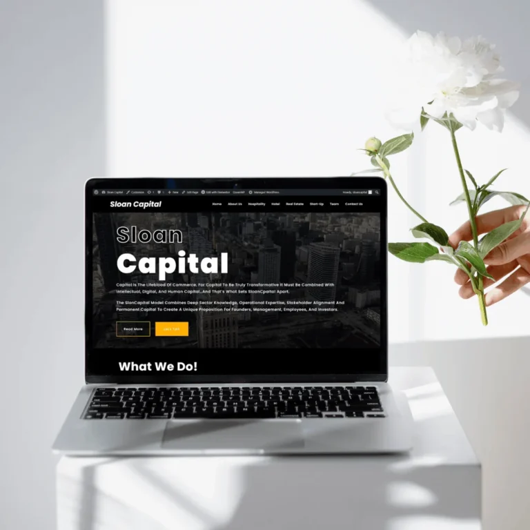 Sloan Capital Holding Company Sloan Capital Holding Company website designed by TIWEBVIEW